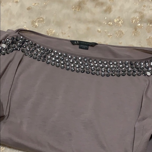Armani Exchange Embellished Top - Picture 4 of 4